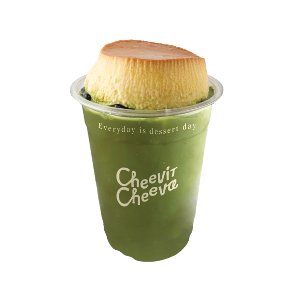 CCV – MATCHA & CUSTARD PUDDING