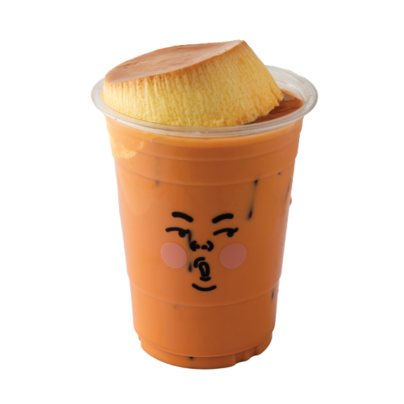 CCV – ROYAL THAI MILK TEA & CUSTARD PUDDING